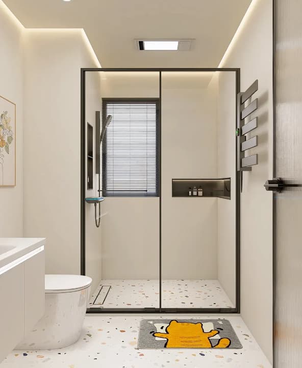 LED Light Anti-Fog Wall Bathroom Vanity Mirrorl